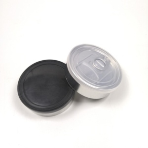 100ml Presse Dans Des Boîtes de conserve de Joint D'individu Boîtes Avec Couvercles En Plastique Noir En Vrac Petite Boîte De Traction D'anneau Peut - Product Image 6