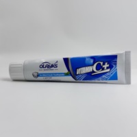 Vente en gros de dentifrice OLAYKS à la vitamine C, 120 g, blanchissant, haleine fraîche, saveur menthe, pour usage domestique, soin buccal quotidien, nettoyage des dents