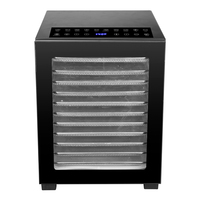 11 Trays Thuis Digitale Voedseldehydrator Voor Fruitgroentedroger Huishoudelijke Rundvlees Jerky Droogmachine Bananendroger