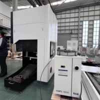 1500W 6000W 光纤激光管材切割机 两爪式无毛刺切割 智能套料 小型车间金属加工解决方案