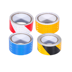 <span class=keywords><strong>2025</strong></span> bán Hot PVC Prismatic phản chiếu tấm màu Đen/Vàng tổ ong băng phản chiếu - Product Image 2