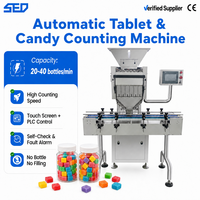 Machine de comptage de pilules, capsules et comprimés à haute précision ±1% en acier inoxydable CE 316, commande PLC, prix compétitif direct usine