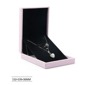 اكسورات ذات جودة عالية بشعار حسب الطلب علب وردية مجموعة مجوهرات صناديق هدايا ورقية تغليف حسب الطلب - Product Image 2