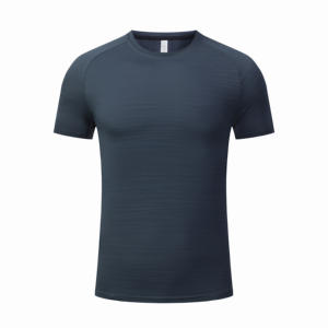T-shirts d'entraînement personnalisés pour hommes T-shirt de gymnastique en polyester avec impression numérique Muscle Slim Fit pour l'entraînement sportif et la course à pied - Product Image 5
