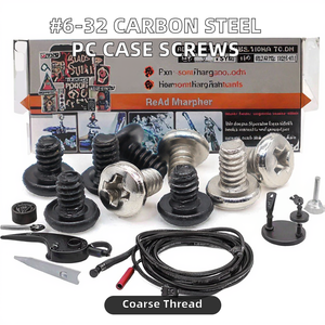 # Tornillos de Cabeza Phillips BM de Acero al Carbono 6-32, 3.5 Pulgadas, para Soporte de Disco Duro PCI, Tornillos de Montaje de Tarjeta Gráfica para Caja de Ordenador - Product Image 2