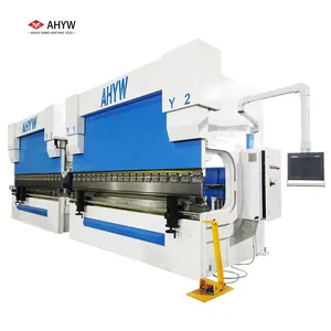 YWTP 600T/8000 DA53T CNC Freno de prensa hidráulica Máquina de freno de prensa en tándem para la fabricación de postes de luz de calle