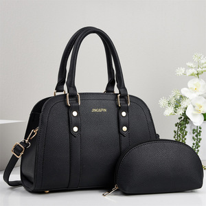 Nuevo Set <span class=keywords><strong>de</strong></span> 2 Piezas 2026: Bolso <span class=keywords><strong>de</strong></span> Mano Texturizado con Asa Superior y Cartera para Mujer, Ideal para Oficina y <span class=keywords><strong>Trabajo</strong></span> - Product Image 1