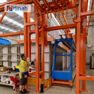 Fully automatic aluminium profiles window powder coating oven system