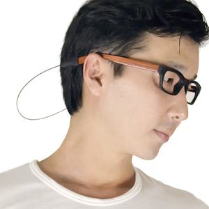 Oem מתכווננת יוניסקס נגד החלקה רזה רזה שחור כבל נירוסטה 40 ס "מ משקפיים - Product Image 5