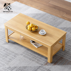 Mesa de Centro de Madera Sólida de Diseño Moderno, Fabricada en Fábrica, Económica, Personalizable, Gran Stock, Envío Inmediato, Ecológica, para Sala de Estar - Product Image 3