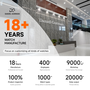 Đồng hồ Daniel Gorman thiết kế tuyệt vời, dây đeo silicon từ tính, đồng hồ nam chống nước 3ATM, bộ quà tặng Black Friday - Product Image 6