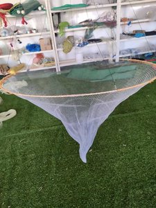 Gran oferta, barco, uso de equipo de pesca, Red de aro, Red de cebo, trampa plegable, cangrejo/camarón/fundición/anguilas Hoopnet - Product Image 3