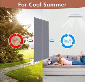 Puerta con Mosquitera Magnética y Aislamiento Térmico <span class=keywords><strong>de</strong></span> Tela Oxford con Relleno <span class=keywords><strong>de</strong></span> Algodón <span class=keywords><strong>para</strong></span> Invierno, Suministro <span class=keywords><strong>de</strong></span> Fábrica - Product Image 4