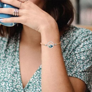 Pulsera <span class=keywords><strong>de</strong></span> cuerda ajustable <span class=keywords><strong>de</strong></span> acero inoxidable con diseño <span class=keywords><strong>de</strong></span> árbol <span class=keywords><strong>de</strong></span> la vida y semillas <span class=keywords><strong>de</strong></span> <span class=keywords><strong>mostaza</strong></span>, estilo étnico, para hombre y mujer - Product Image 2