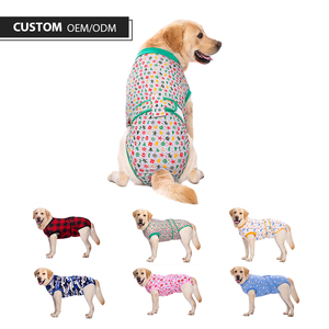 Varios estilos de monos postquirúrgicos transpirables y cómodos <span class=keywords><strong>para</strong></span> mascotas, ropa de recuperación <span class=keywords><strong>para</strong></span> perros ajustada <span class=keywords><strong>para</strong></span> cirugía de esterilización/castración - Product Image 2