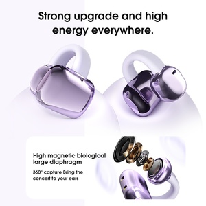 หูฟังรุ่น 6.0 สำหรับการขายข้ามพรมแดน รุ่นใหม่ TS61 แบบส่งเสียงผ่านอากาศ ไม่ต้องสอดเข้าหู แบตเตอรี่ใช้งานได้ยาวนาน เหมาะสำหรับเล่นกีฬา พร้อมระบบตัดเสียงรบกวน - Product Image 2