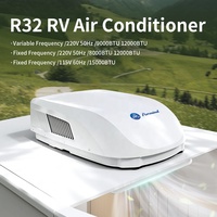 Climatiseur de toit pour voiture, camping-car, camion, utilisation extérieure, refroidissement et chauffage, 220-240V, fréquence fixe, 8000Btu, 12000Btu, climatiseur pour camping-car