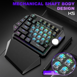 Una mano teclado conjunto con conductor una mano Teclado mecánico - Product Image 4