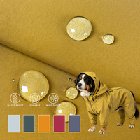 Tissu laminé respirant en nylon uni 70D à 3 couches de PTFE et tricot 20D, idéal pour les manteaux rigides pour animaux de compagnie et la marche quotidienne – Meilleures ventes