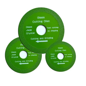 KEEMO 100mm 115mm Green Thin Diamond Jade Glass Cutter Disc For Glass Ceramic