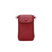 Sac bandoulière mini portable en PU pour femme, minimaliste, avec bandoulière réglable, léger, facile à transporter, doublure en cuir, polyvalent
