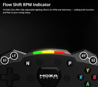 Setir MOZA Racing ESX untuk Xbox dengan 22 Tombol yang Dapat Disesuaikan, Pegangan PU ISF yang Tahan Lama, dan Basis R9/R12 Opsional