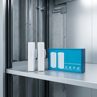 TODAHIKA Puente Inalámbrico Punto a Punto de 5.8G y 300Mbps, CPE para Exteriores de Alta Potencia, Antena de 14dBi, Suministro PoE