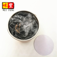 500g de haricots de soja noirs naturellement fermentés, soja traditionnel chinois, saveur de gingembre, haricots préservés