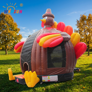 WINSUN WSC-405 Château Gonflable Thème Turquie pour Parc d'Attractions, Équipement de Divertissement en PVC, Combo Gonflable avec Installation Facile - Product Image 1