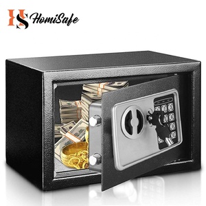 Homisafe custom strong steel hidden office jewelry cash money security electronic digital mini home safe box with keypad