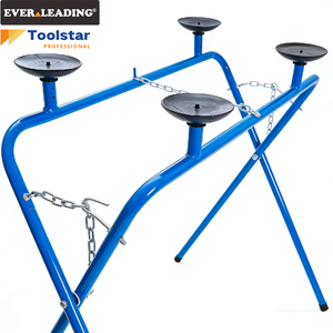 Support de <span class=keywords><strong>pare</strong></span>-<span class=keywords><strong>brise</strong></span> métallique robuste avec 4 ventouses en caoutchouc, design pliable en X, table de travail réglable pour l'automobile - Product Image 4