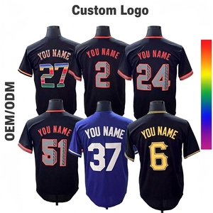 Nouveau Maillot de Baseball Américain Respirant 2026 avec Broderie 3D Personnalisée et Logo sur Mesure pour Tous les Joueurs - Product Image 1