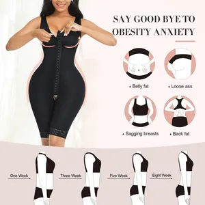 HOT SALE 6XL HEXIN Faja Colombiana Para Mujer Shapewear Plus Size Slimming Fajas Colombianas Originales Body Shaper For Women