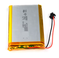 도매 리포 리튬 이온 충전식 JS 파워뱅크 10000mAh 10A 5A 10Ah 37Wh 3.7V 소형 1260110 1000mAh 리튬 폴리머 배터리
