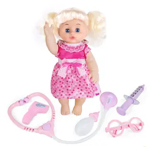 Kids Toy For Girls Baby Doll 14 Inch Fashion Body Doll With Angles Face And More Flexible Joint