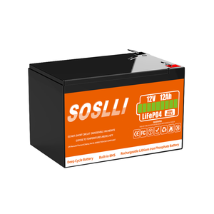 OEM tahan air 12V LiFePO4 baterai 12V 24V 7Ah 20Ah 100Ah 200Ah baterai Lithium isi ulang untuk UPS tenaga surya & penggunaan industri - Product Image 3