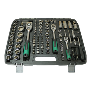 Cırcır anahtarı el ile 172 adet motosiklet tamir aracı setleri alet takımı - Product Image 3