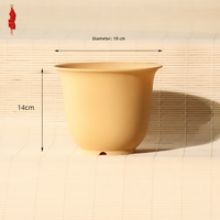Pots de fleurs en résine pour orchidées et succulentes, style contemporain, style chinois, contrôle des racines, écologiques, pour salon et bureau