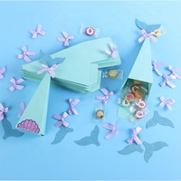 Boîte à bonbons en papier pour enfants, fournitures de fête à thème, boîte à bonbons