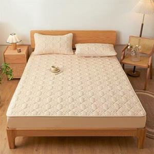 Coprimaterasso Trapuntato <span class=keywords><strong>Impermeabile</strong></span> Tinta Unita 2025 – Lenzuolo Protettivo Premium per Letti - Product Image 3