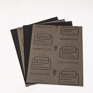 Papier abrasif imperméable en oxyde d'aluminium <span class=keywords><strong>GRINGO</strong></span> BRAND 230x280mm, grain 60-2000 - Product Image 2