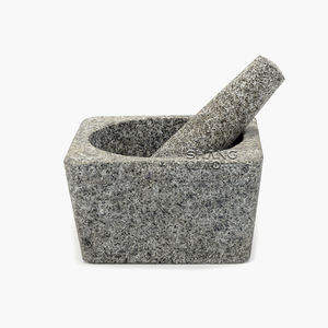 Molinillo <span class=keywords><strong>de</strong></span> <span class=keywords><strong>piedra</strong></span> natural <span class=keywords><strong>de</strong></span> alta resistencia, mortero <span class=keywords><strong>de</strong></span> granito y <span class=keywords><strong>Molcajete</strong></span> - Product Image 5