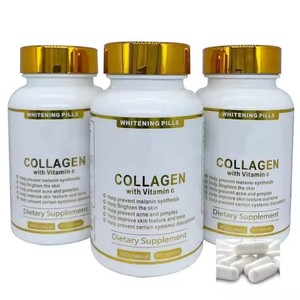 Aeglewell OEM Deniz Kolajeni Kapsülleri C Vitamini Özel Etiketli Cilt Beyazlatıcı Kolajen Kapsülleri - Product Image 1