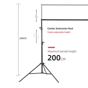 Alr chiếu Movie màn hình với đứng, Màn hình máy chiếu 120 inch rạp hát tại nhà với đứng cho rạp hát tại nhà sân sau rạp chiếu phim - Product Image 3