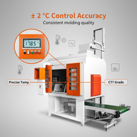 Machine de sablage entièrement automatique fiable à moteur, haute productivité, pour la fabrication de robinets en laiton par moulage sous pression