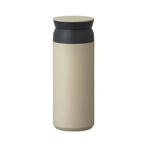 Mug isotherme de style japonais 350 ml avec couvercle plat et poignée, infuseur à thé, en acier inoxydable 304 à double paroi, tasse de voiture, cadeau - Product Image 5
