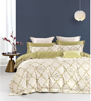 Parures de lit imprimées en coton, tailles personnalisées (simple, double, queen, king), draps-housses imprimés en coton