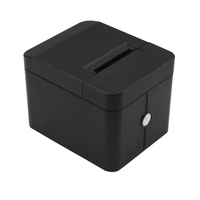 Cashino-Impresora POS de escritorio de 58mm, dispositivo de impresión térmica directa, con cortador automático, conexión USB y soporte ESC/POS