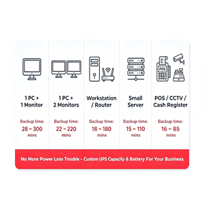OEM & ODM - Alimentation sans interruption monophasée de secours 3000VA <span class=keywords><strong>2400W</strong></span> avec batterie au plomb-acide pour ordinateur - Product Image 3