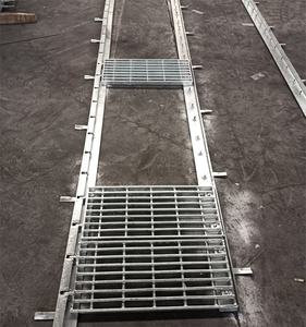 Grilles <span class=keywords><strong>en</strong></span> acier galvanisé à fentes continues pour couvercles de caniveaux de drainage - Product Image 3